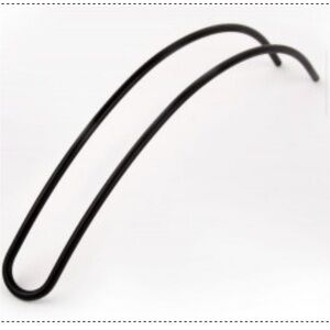 Odile Gilbert 17 cm Black Hairpin
